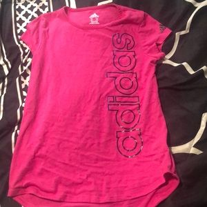 Adidas pink shirt